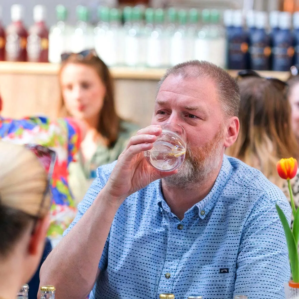 gin distillery tour tasting