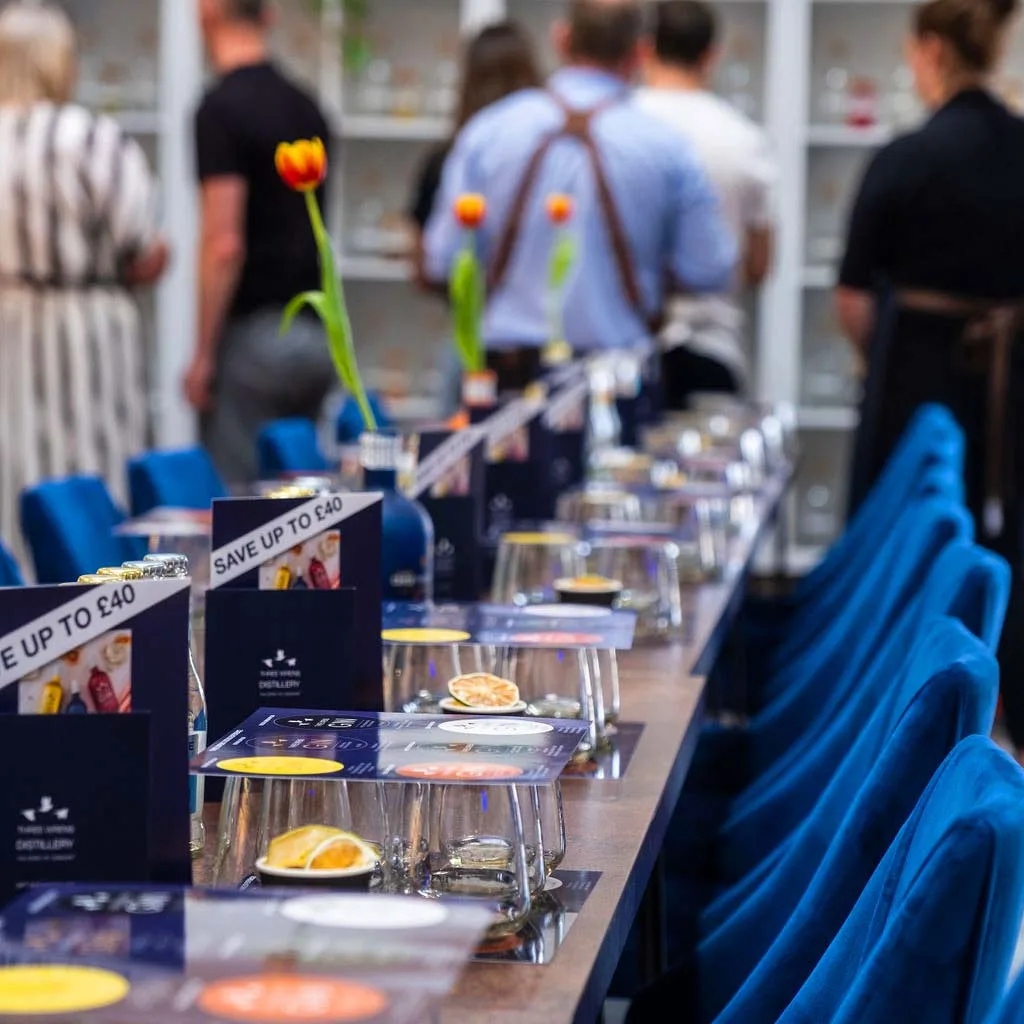 gin distillery tour tasting