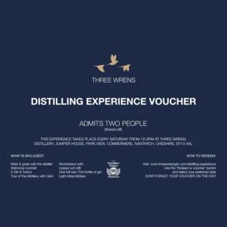 distilling experience voucher two 2022