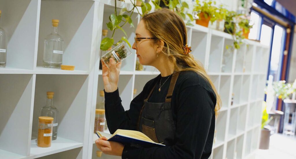 sampling botanicals