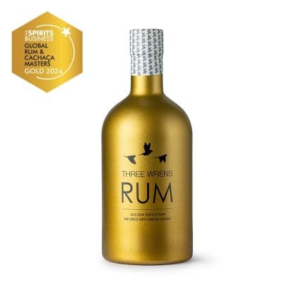 three wrens rum 70cl global rum cachaca masters gold medal
