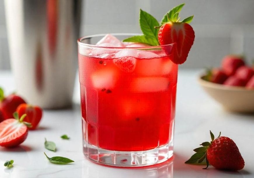 Strawberry Basil Smash