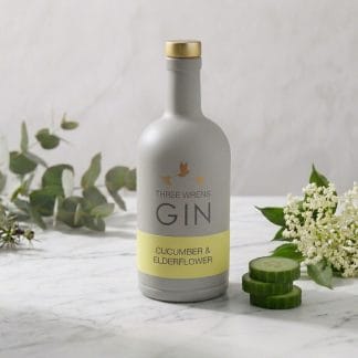 Cucumber & Elderflower Gin by Three Wrens